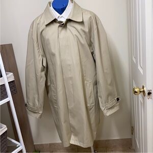 Men's Beige Trench Coat
